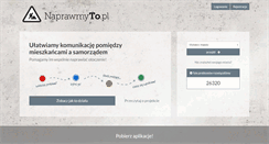 Desktop Screenshot of naprawmyto.pl